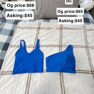 LuluLemon poolside blue Tops
